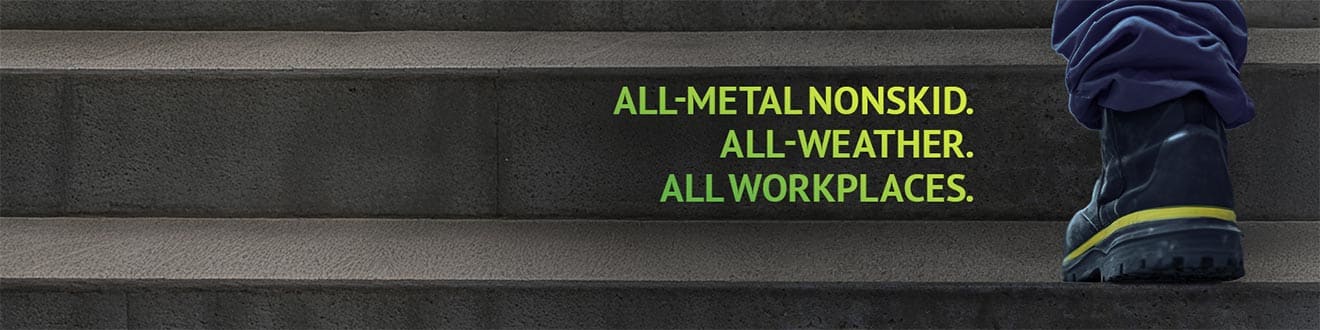 Stairs with Silvagrip non-skid covering